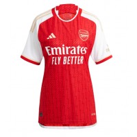 Arsenal Thomas Partey #5 Fußballbekleidung Heimtrikot Damen 2023-24 Kurzarm